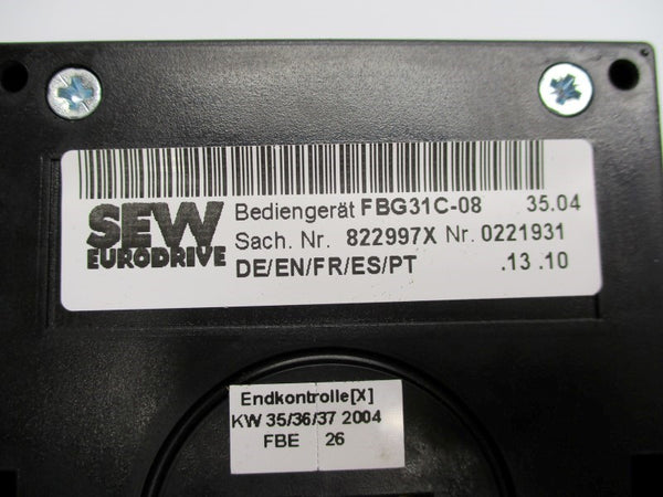 SEW EURODRIVE FBG31C-08 NSMP