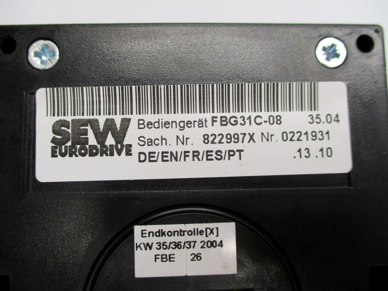 SEW EURODRIVE FBG31C-08 NSMP