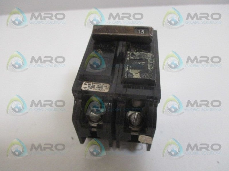 GENERAL ELECTRIC THQB2115 CIRCUIT BREAKER 15A  UNMP
