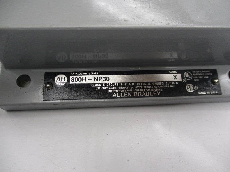 INDUSTRIAL SPARE PART 800H-NP30 SER. X NSNP