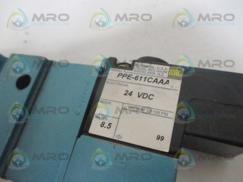MAC 825C-PP-611CA-852 VALVE 24VDC  UNMP