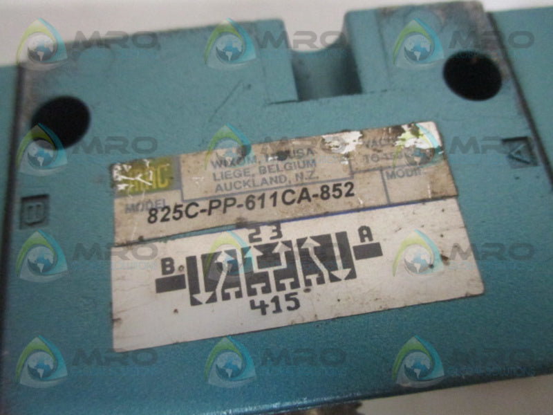 MAC 825C-PP-611CA-852 VALVE 24VDC  UNMP