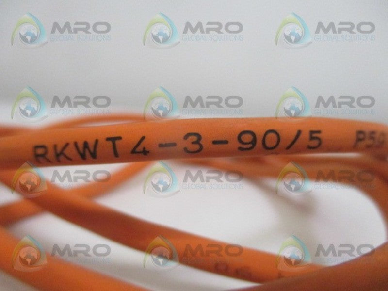 BELDEN LUMBERG RKWT4-3-90/5 RIGHT ANGLE CONNECTOR CABLE  UNMP