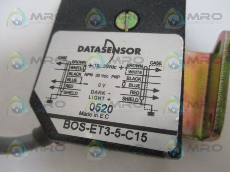 BALLUFF BOS-ET3-5-C15 PHOTOELECTRIC SENSOR  NSNP
