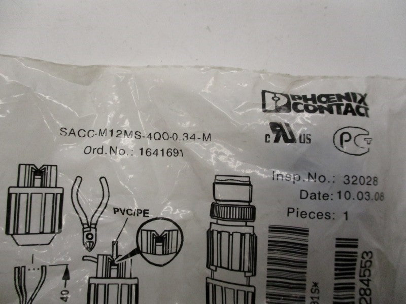 PHOENIX CONTACT SACC-M12MS-4QO-0 34-M NSMP
