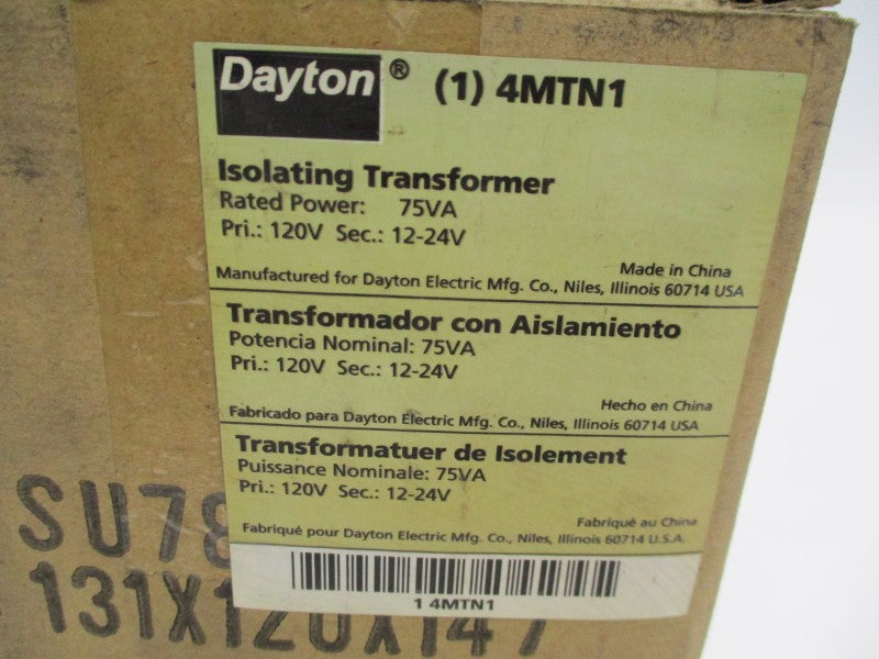 DAYTON 4MTN1 NSMP