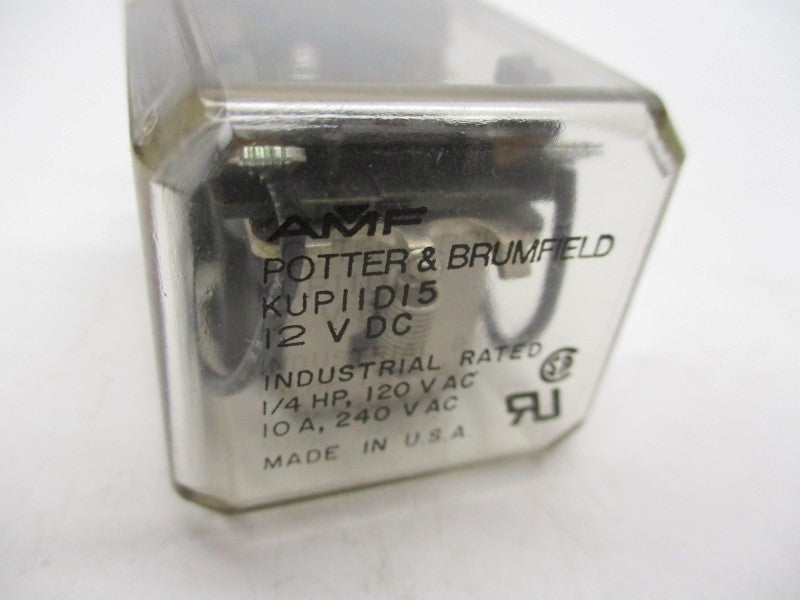 POTTER & BRUMFIELD KUP11D15 12VDC UNMP