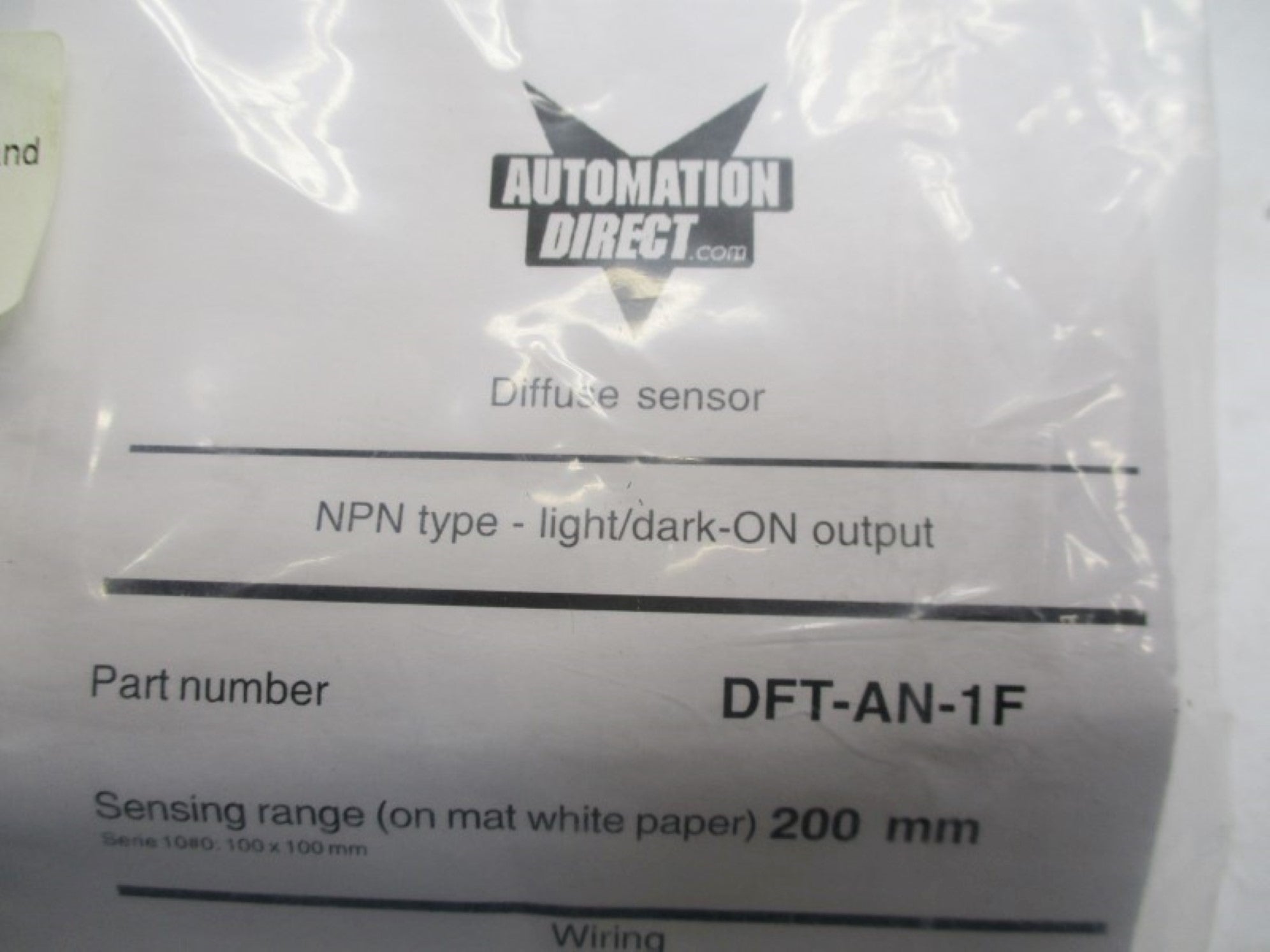 AUTOMATION DIRECT DFT-AN-1F NSMP