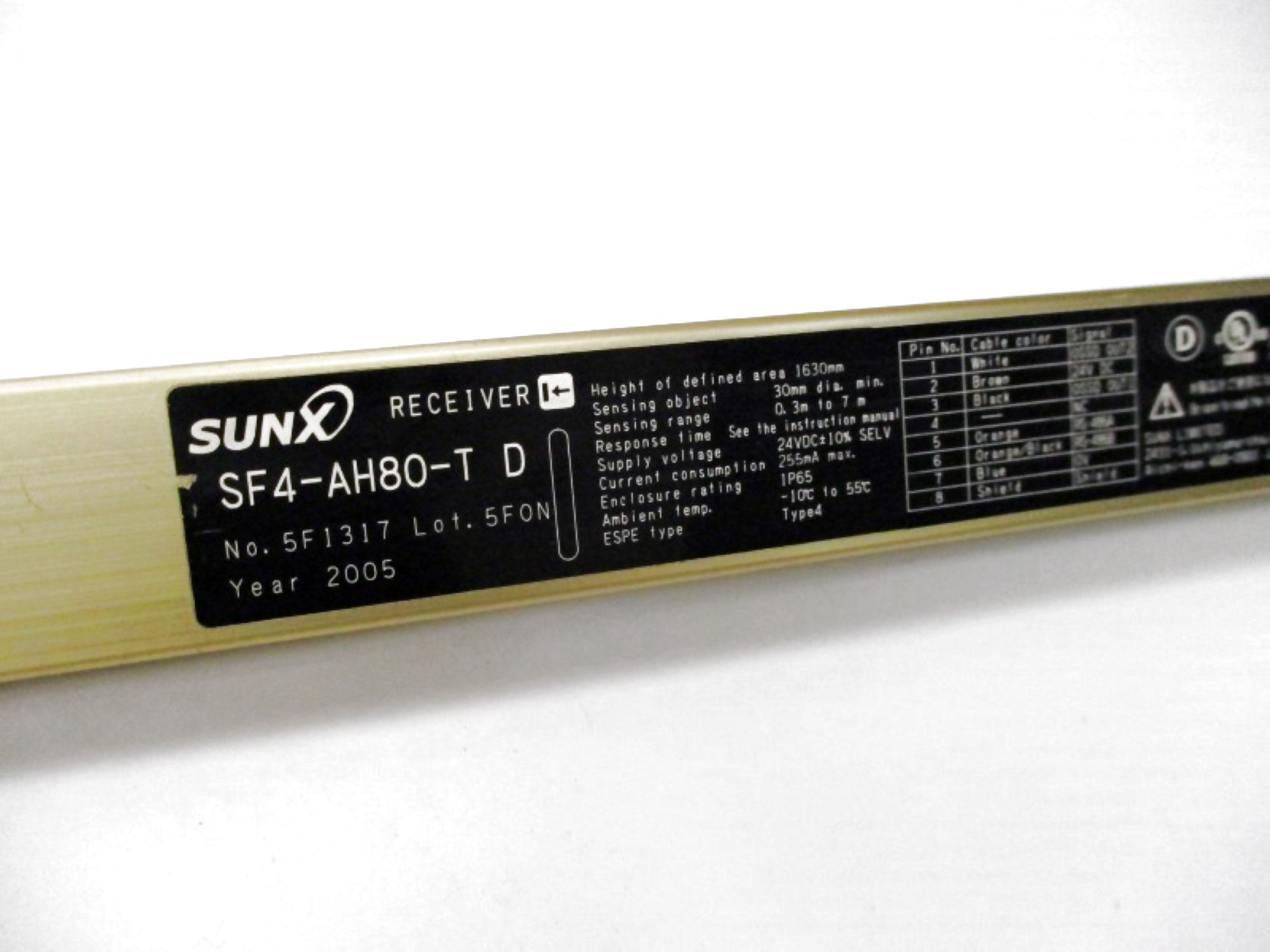 SUNX SF4-AH80-T UNMP