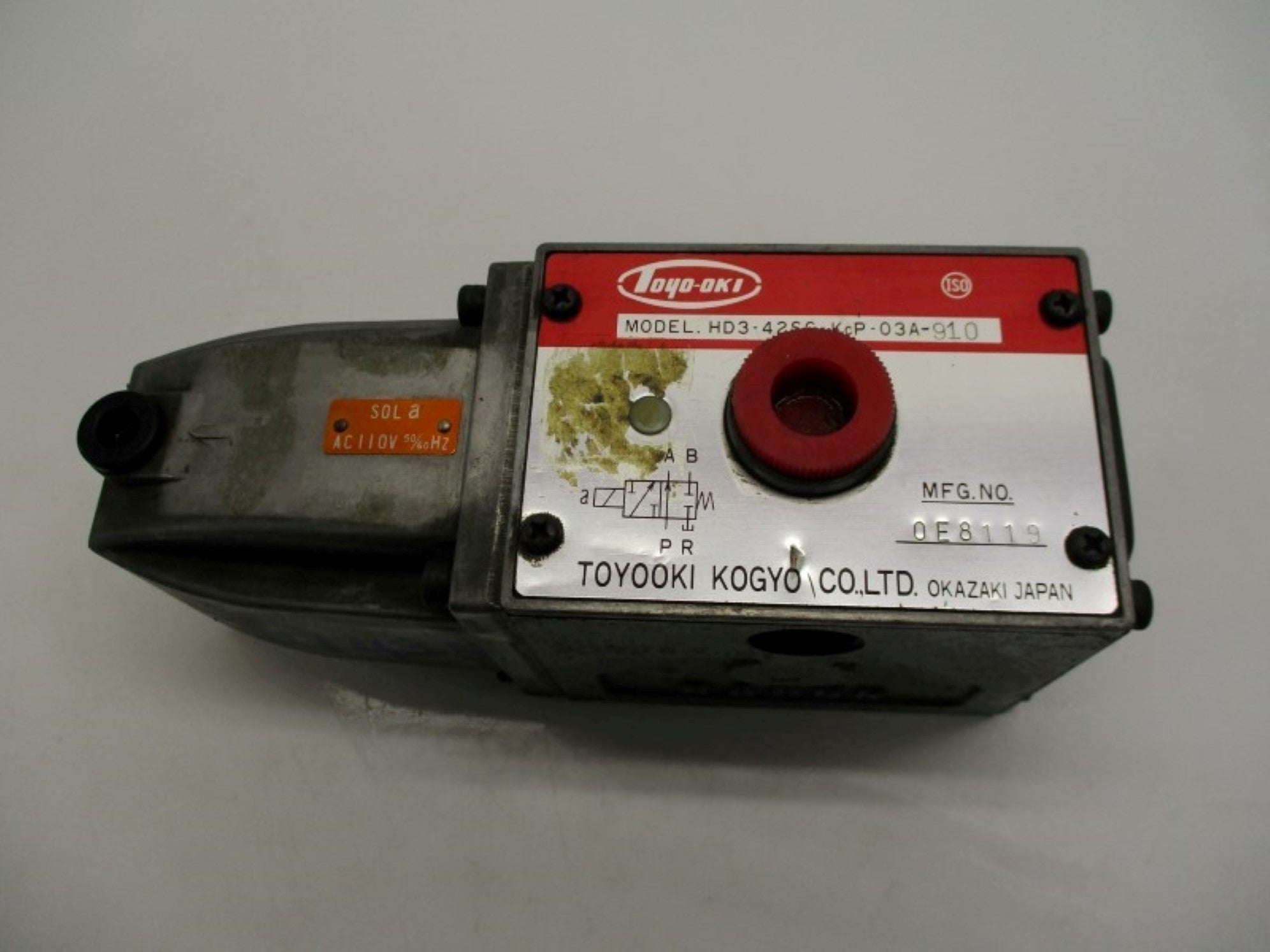 TOYOOKI KOGYO HD3-42SG-KCP-03A-910 UNMP