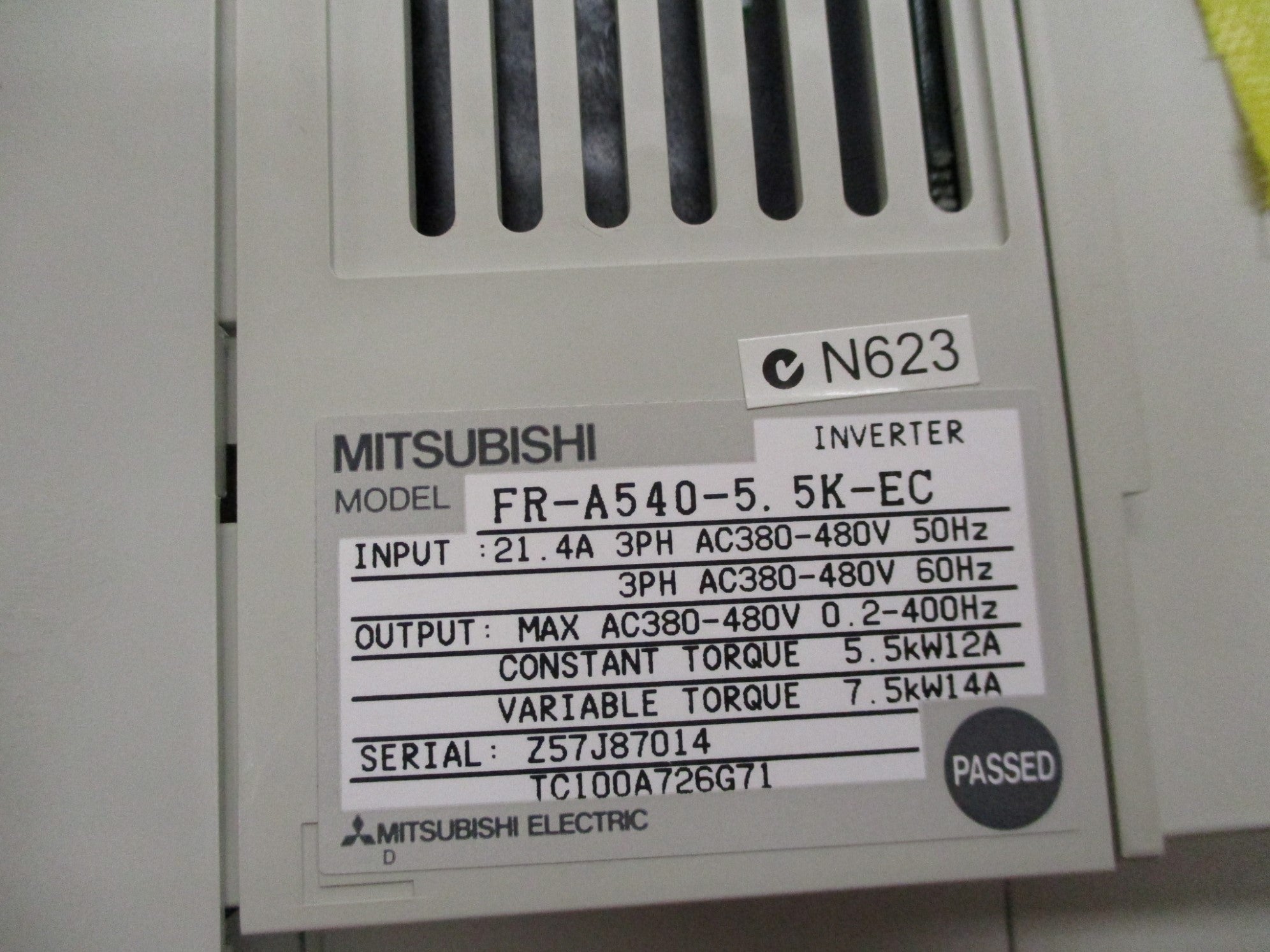 MITSUBISHI FR-A540-5.5K-EC UNMP