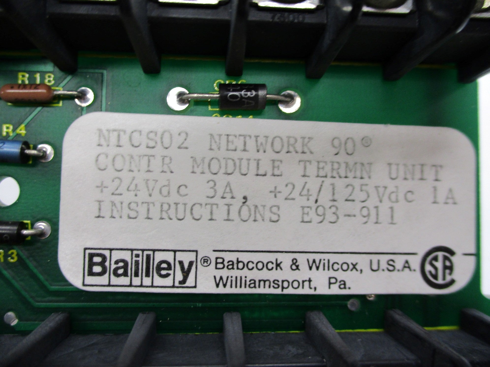 BAILEY NTCS-02 UNMP