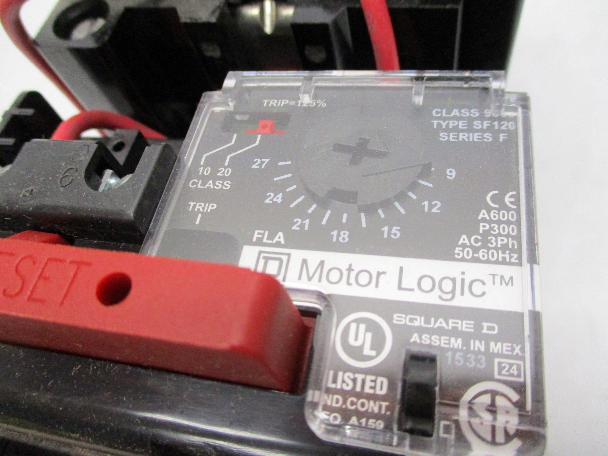 SQUARE D 8536SCO3V02H30S SER. A 110/120V 9-27A NSMP