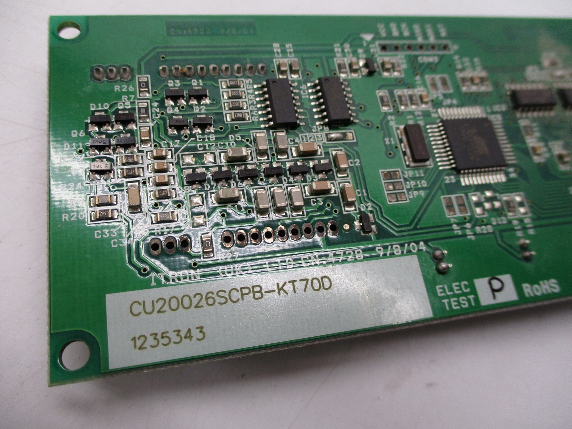 INDUSTRIAL MRO CU20026SCPB-KT70D UNMP