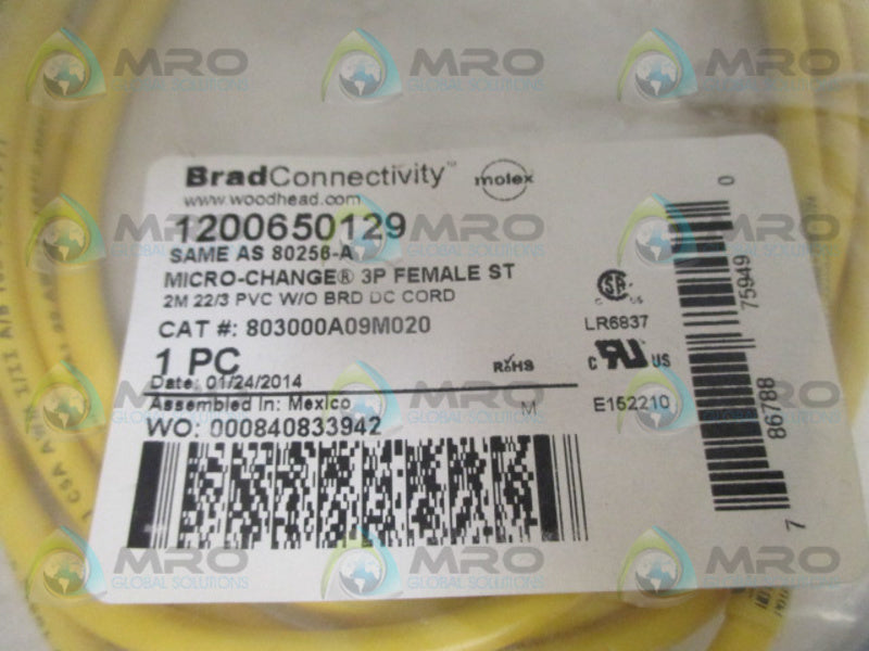 BRAD CONNECTIVITY 1200650129 CABLE  NSMP