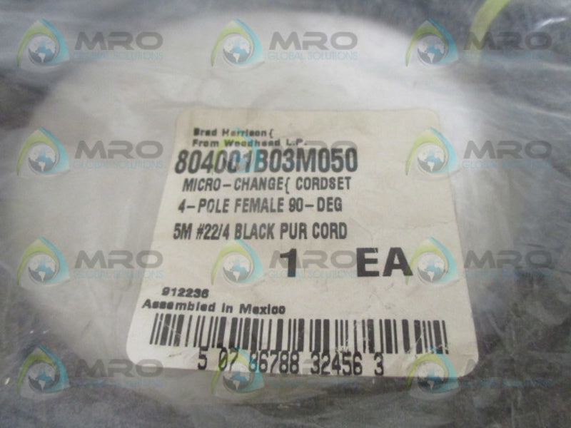 BRAD HARRISON 804001B03M050 CABLE  NSMP