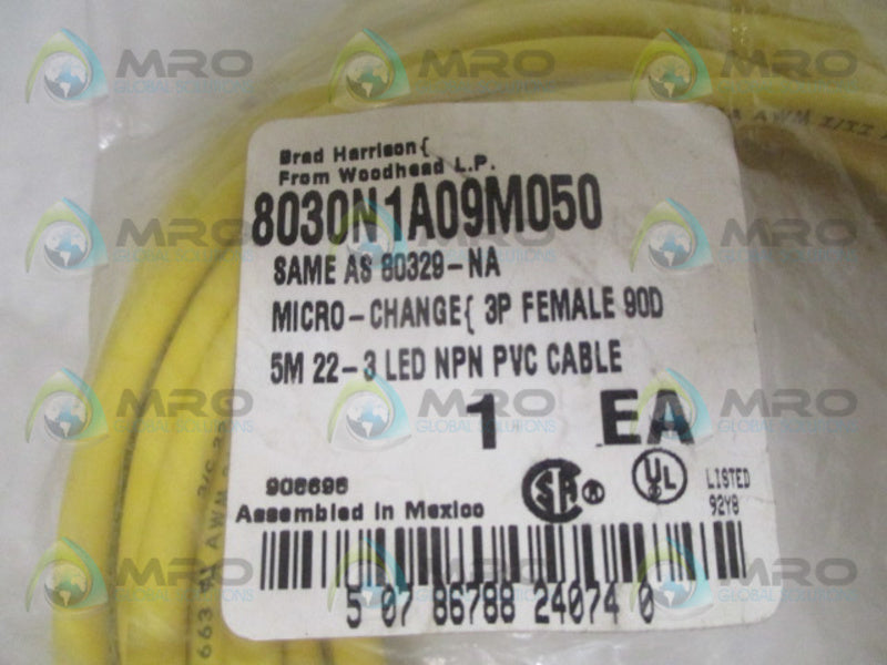 BRAD HARRISON 8030N1A09M050 CABLE  NSMP