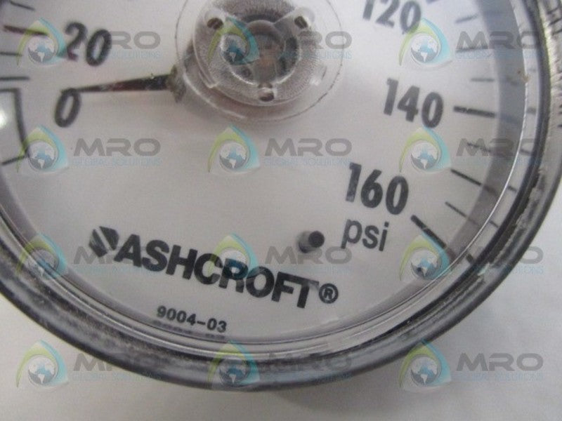 ASHCROFT 9004-03 GAUGE 160PSI  UNMP