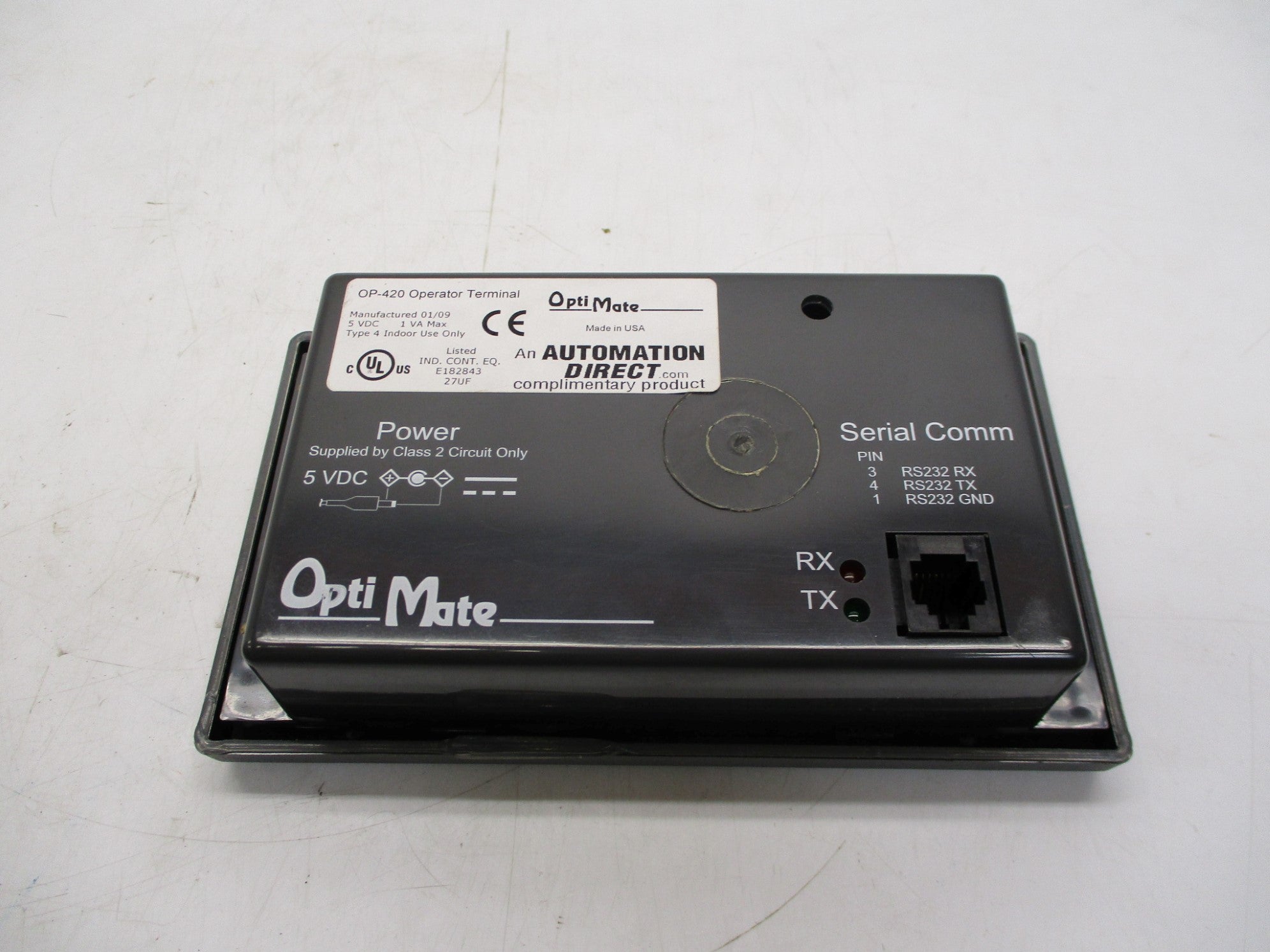 AUTOMATION DIRECT OP-420 5VDC NSNP