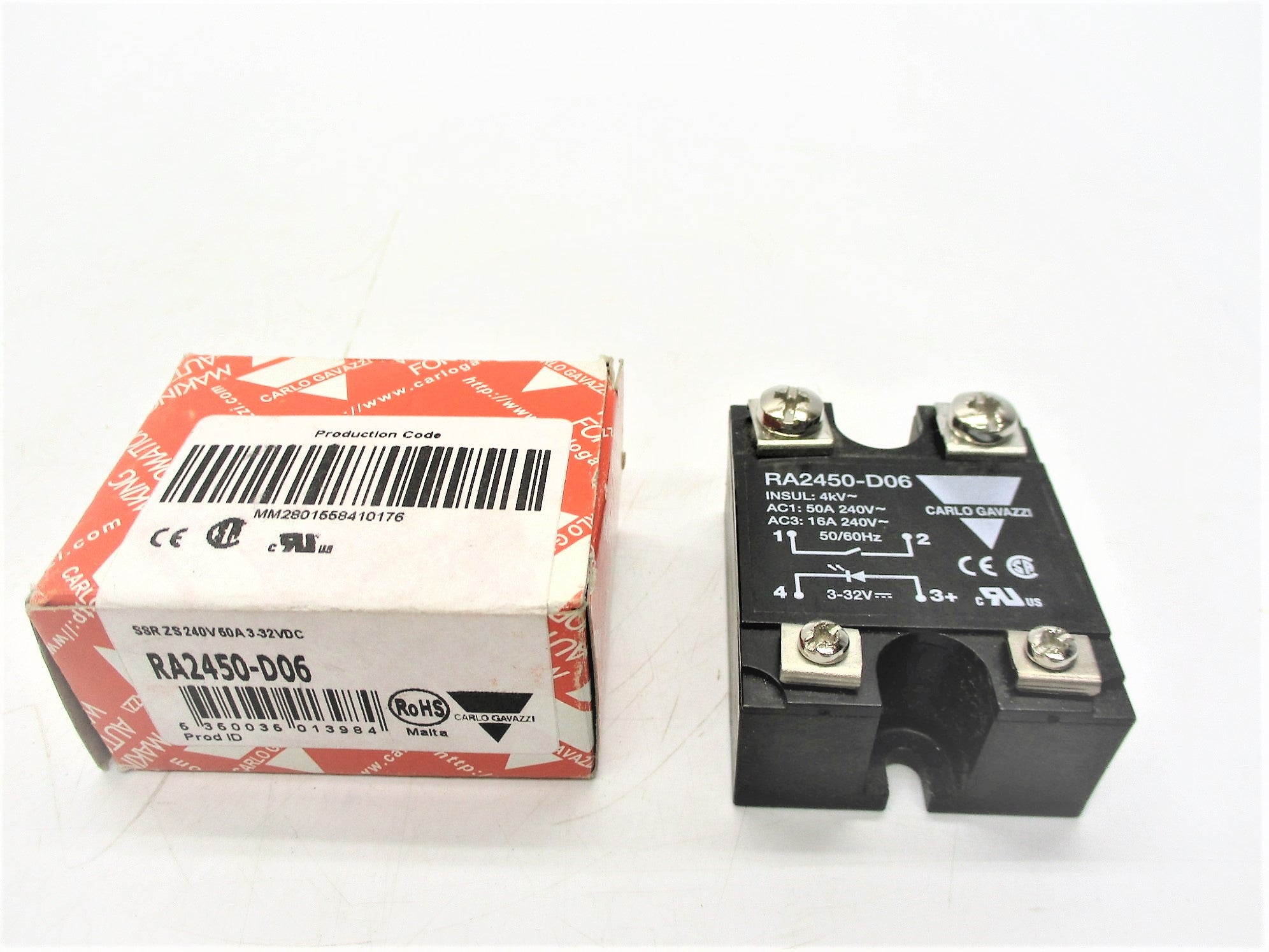 CARLO GAVAZZI RA2450-D06 3-32V 50A NSMP