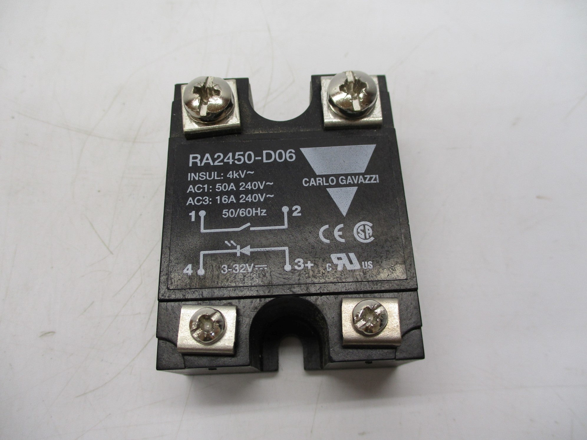 CARLO GAVAZZI RA2450-D06 3-32V 50A NSMP