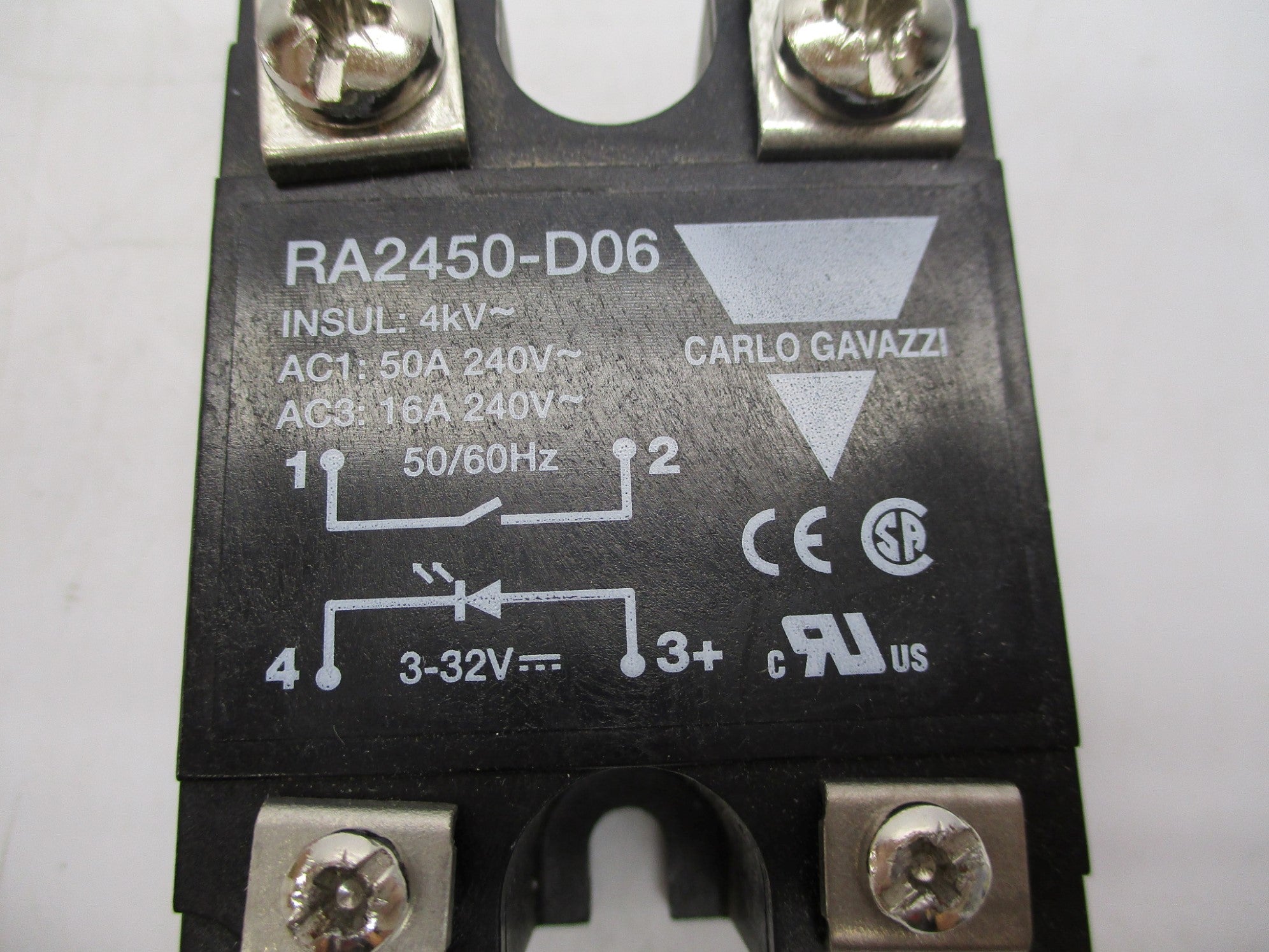 CARLO GAVAZZI RA2450-D06 3-32V 50A NSMP