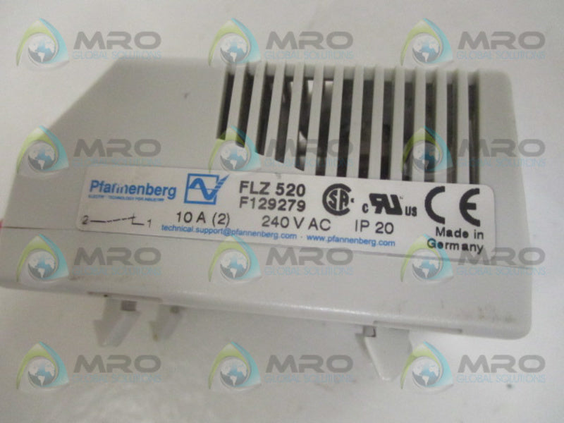PFANNENBERG FLZ520 THERMOSTAT SHUTTER 240VAC  UNMP