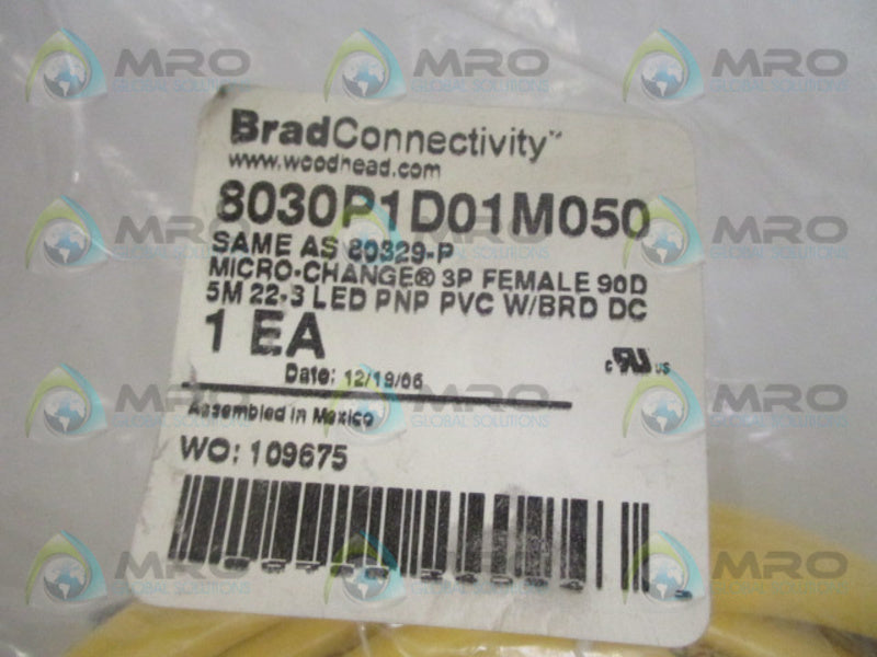 DANIEL WOODHEAD 8030P1D01M050 CABLE  NSMP