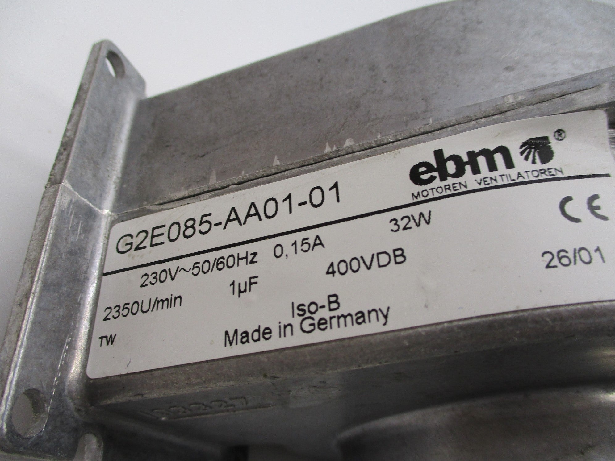 EBM G2E085-AA01-01 UNMP