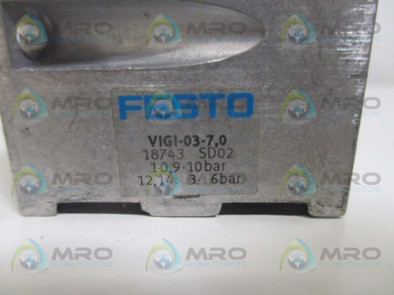 FESTO VIGI-03-7,0 MANIFOLD BLOCK  UNMP