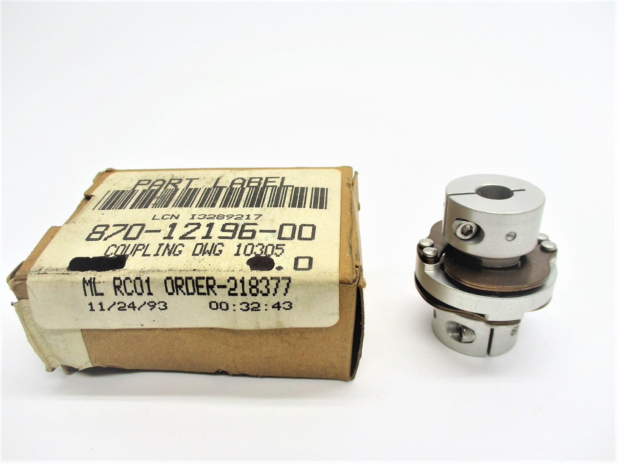 COUPLING DWG 10305 870-12196-00 NSMP