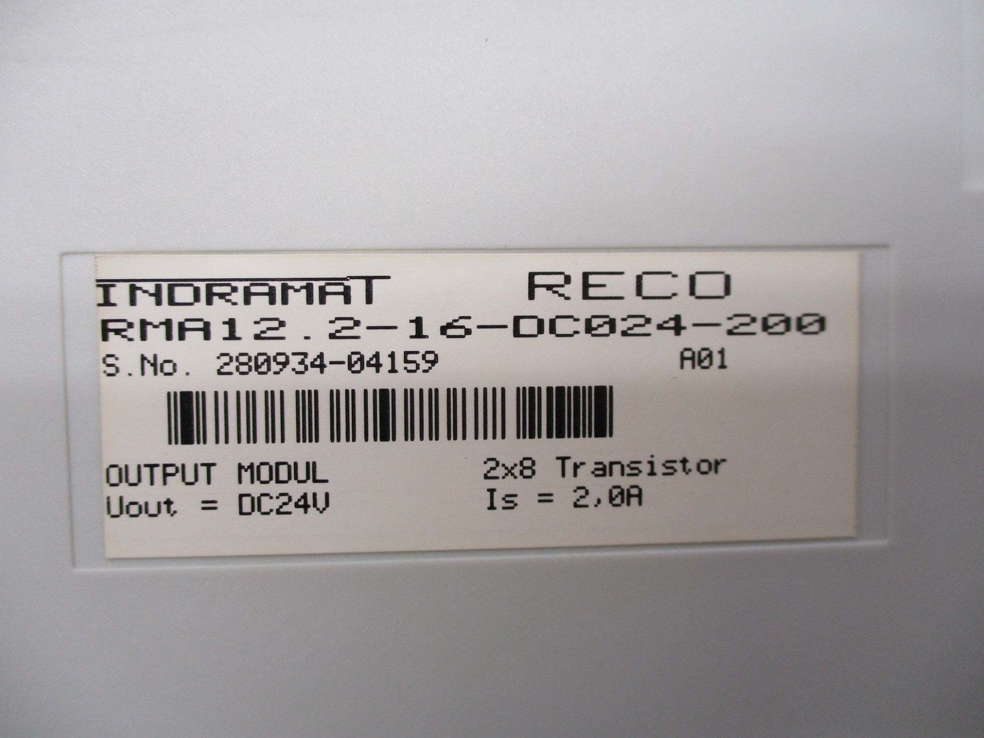 INDRAMAT RMA12.2-16-DC024-200 24VDC 2.0A UNMP