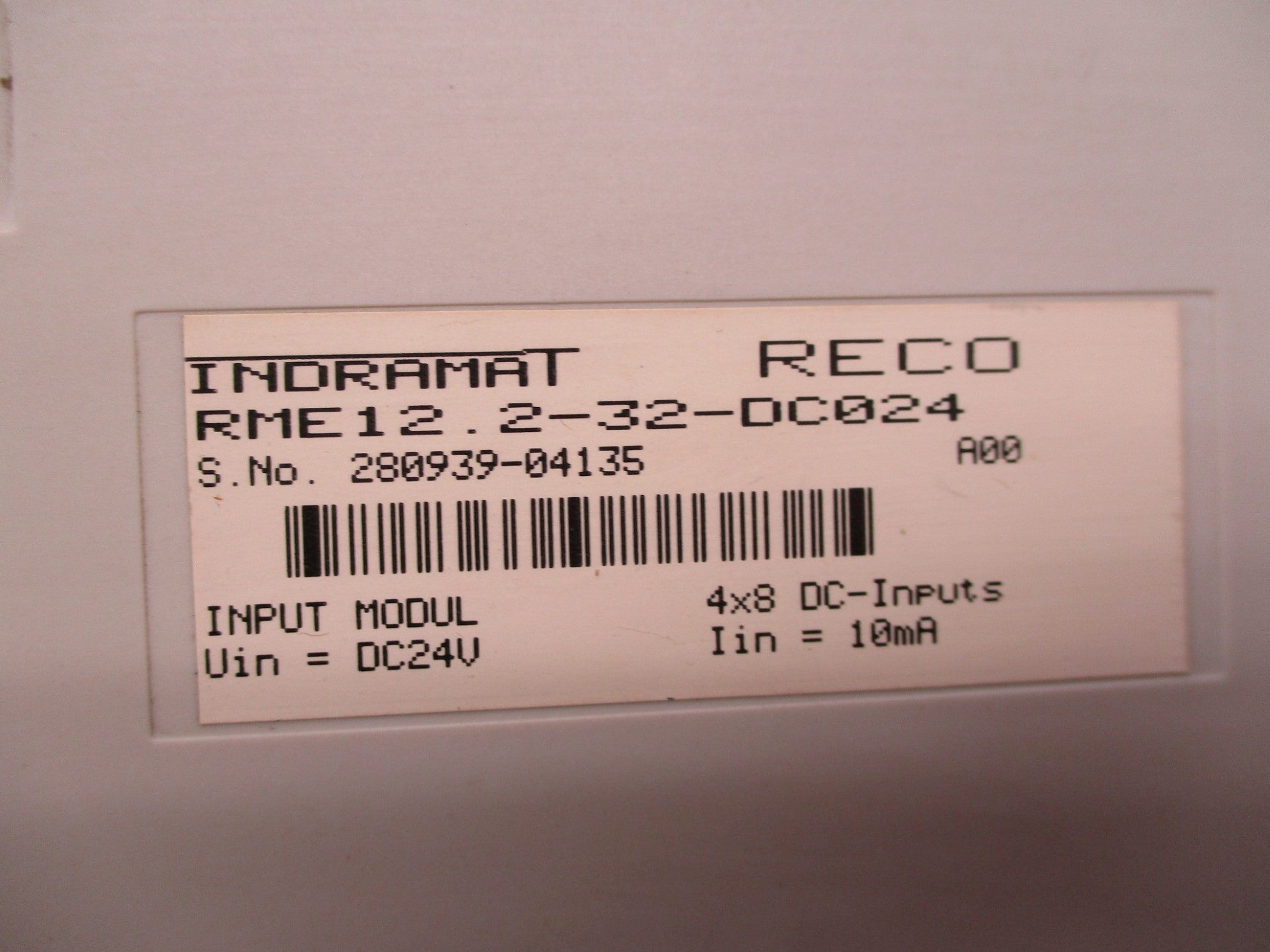 INDRAMAT RME12.2-32-DC024 UNMP
