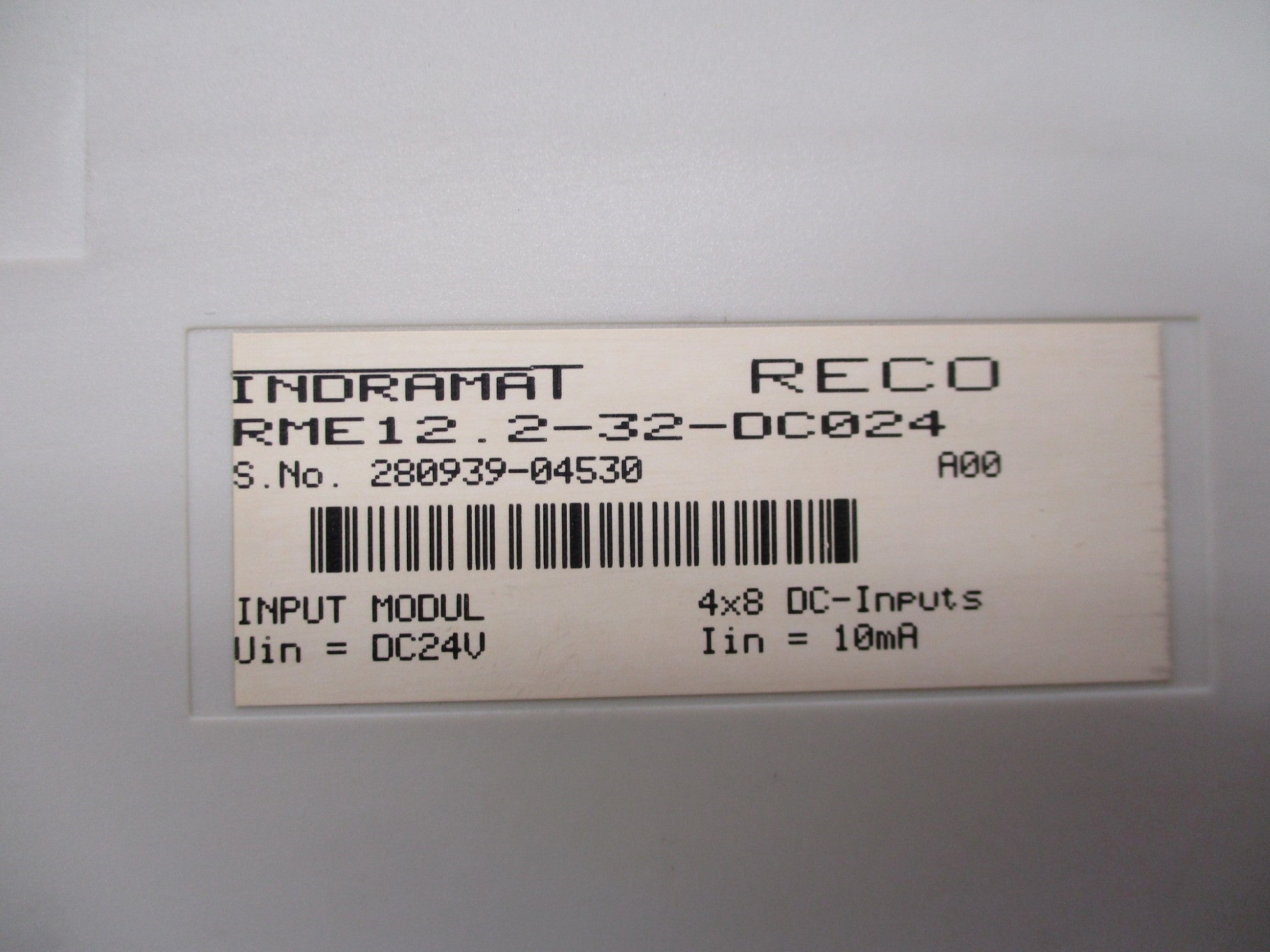 INDRAMAT RME12.2-32-DC024 (AS PICTURED) UNMP