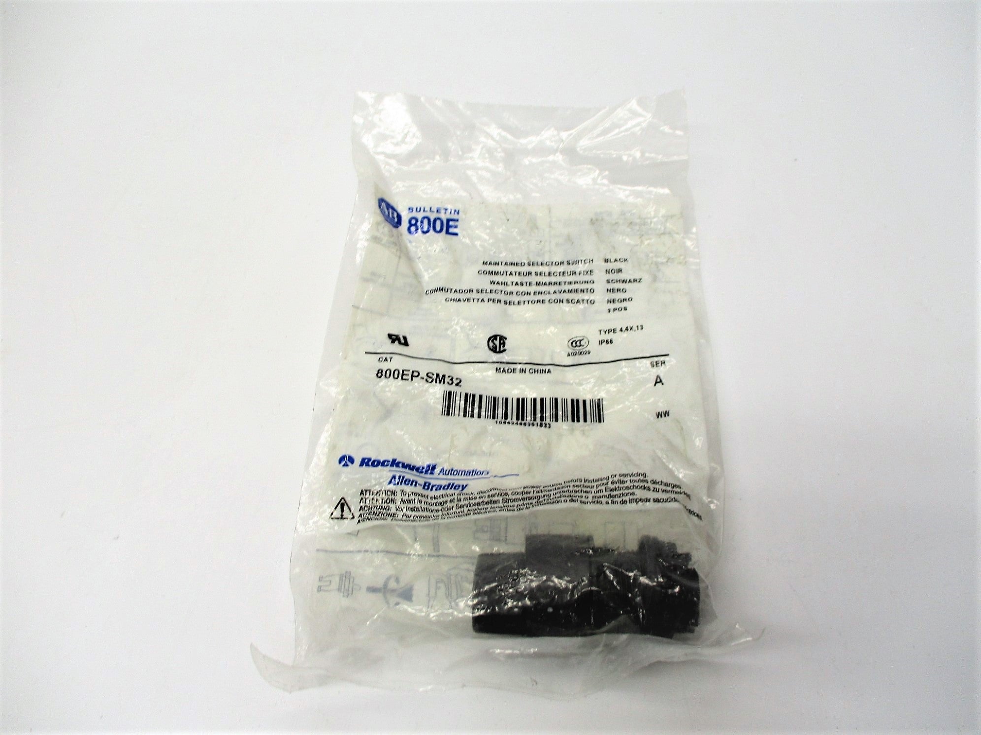 ALLEN BRADLEY 800EP-SM32 SER. A NSMP