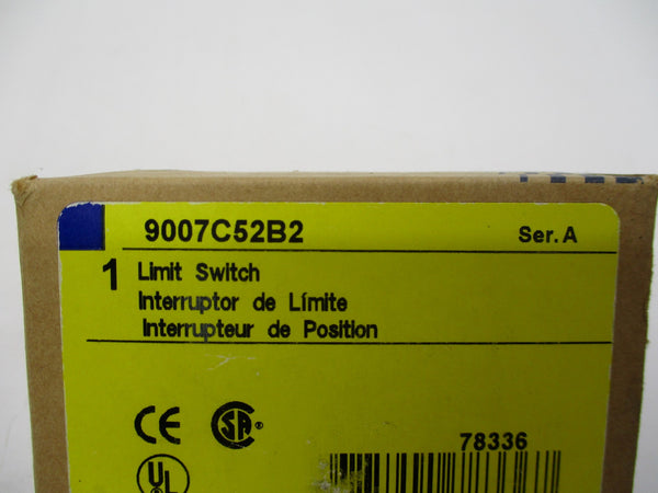 SQUARE D 9007C52B2 SER. A NSMP