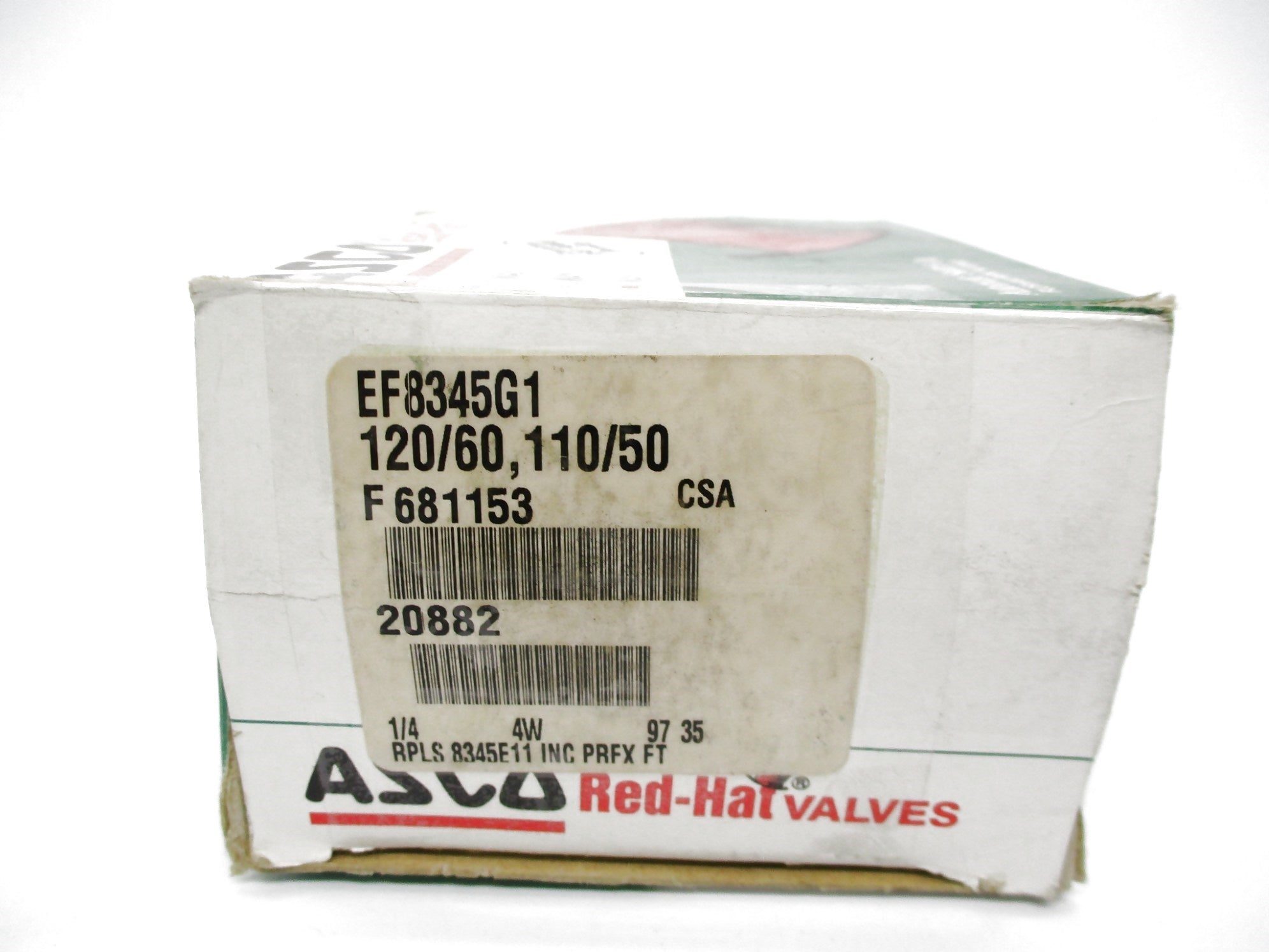 ASCO EF8345G1 110/120V 10-150PSI 1/4" NSMP