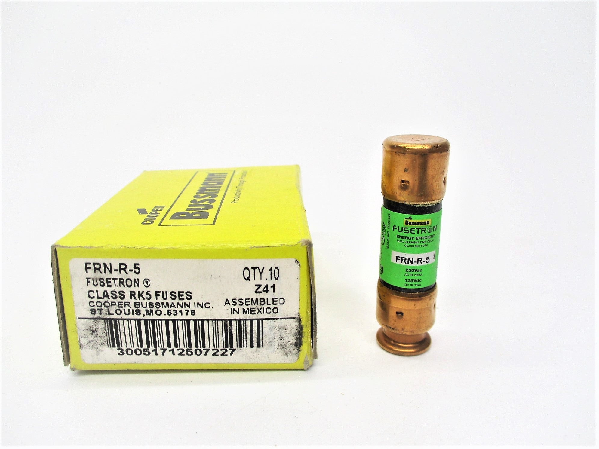 BUSSMANN FRN-R-5 250VAC 5A (PKG OF 10) NSMP