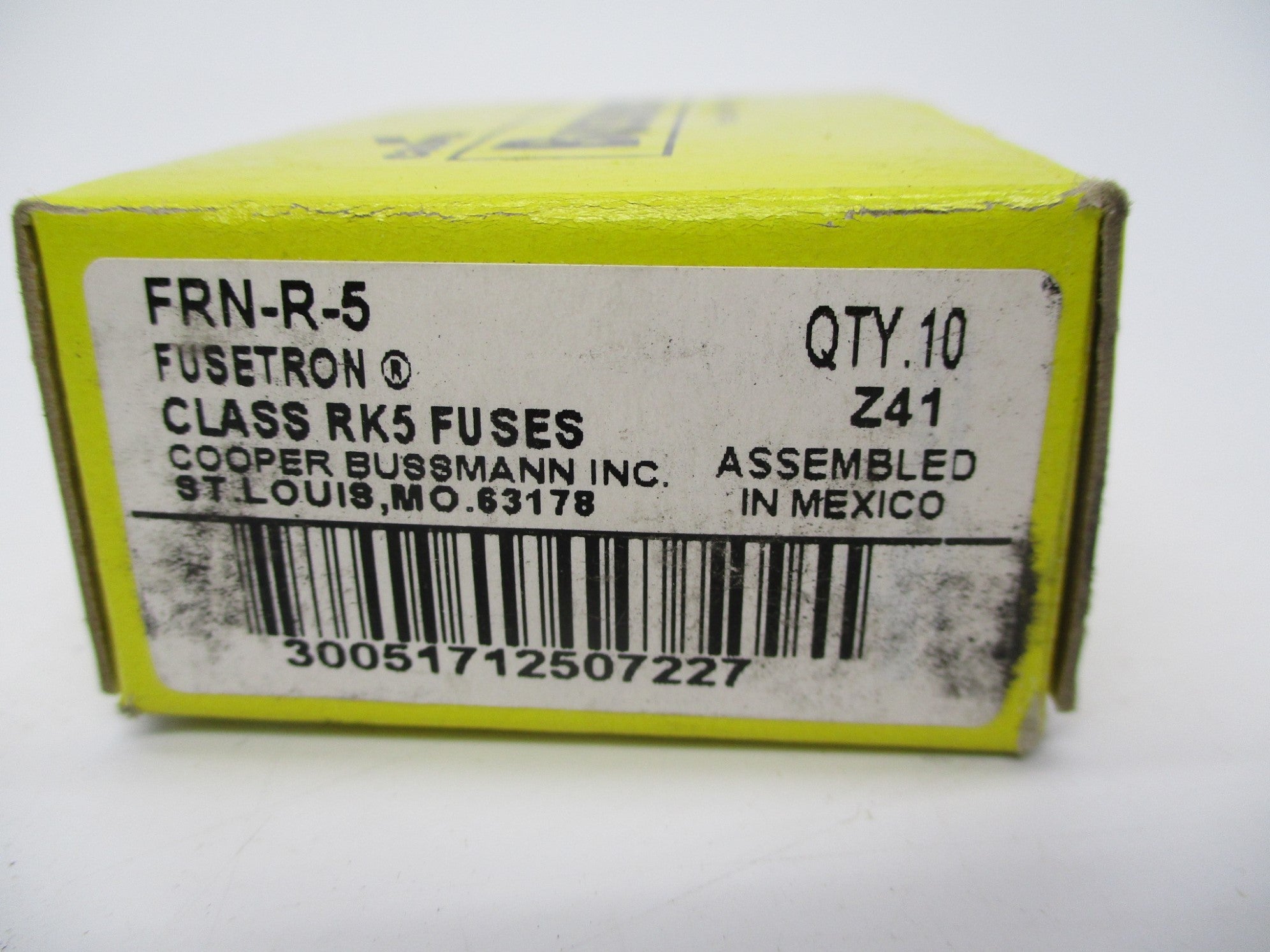 BUSSMANN FRN-R-5 250VAC 5A (PKG OF 10) NSMP