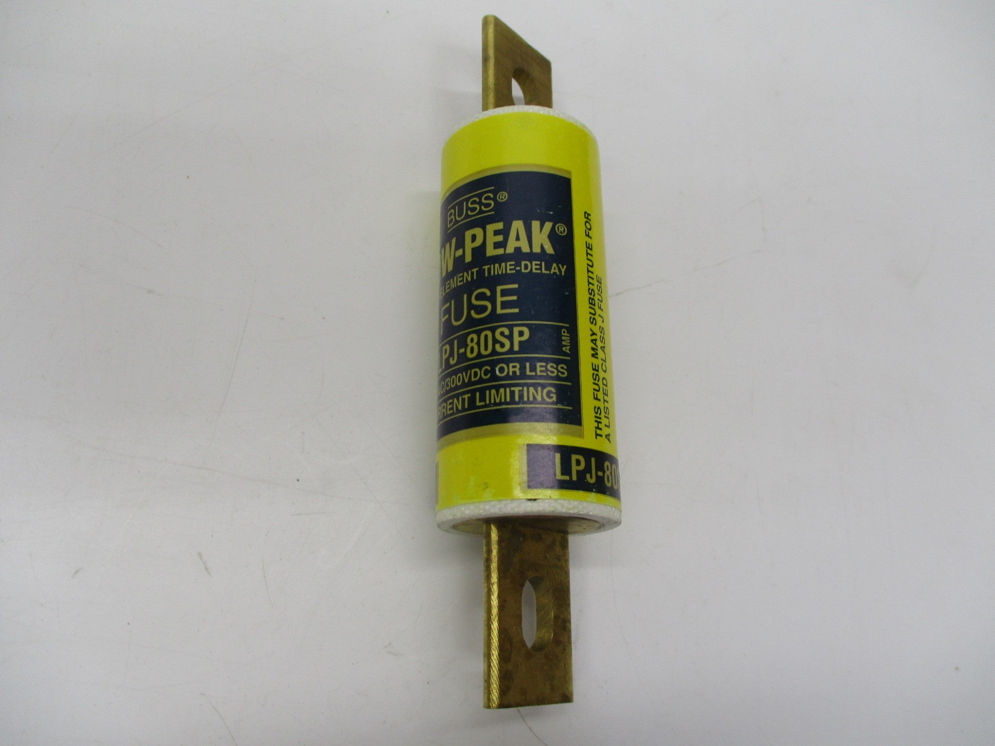BUSSMANN LPJ-80SP 600VAC 80A (YL/BL) NSMP
