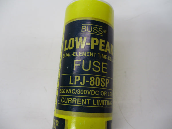 BUSSMANN LPJ-80SP 600VAC 80A (YL/BL) NSMP