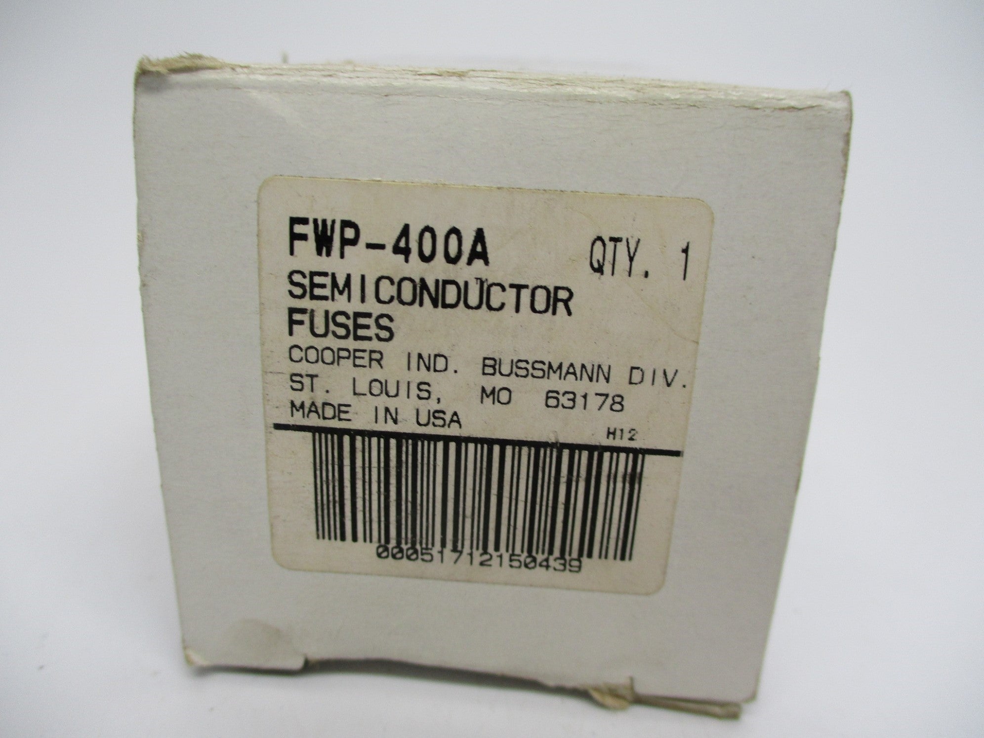 BUSSMAN FWP-400A 700VAC/DC 400A (WH/WH) NSMP