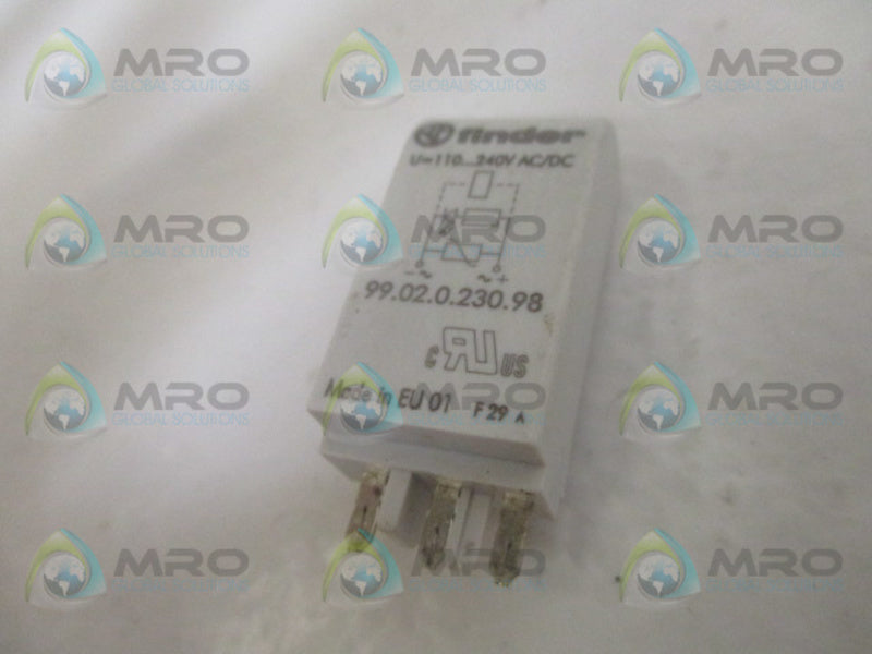 FINDER 99.02.0.230.98 VARSITIOR AND LED INDICATOR MODULE 110-240V  UNMP