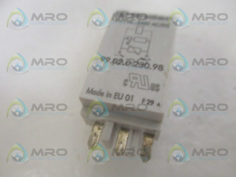 FINDER 99.02.0.230.98 VARSITIOR AND LED INDICATOR MODULE 110-240V  UNMP