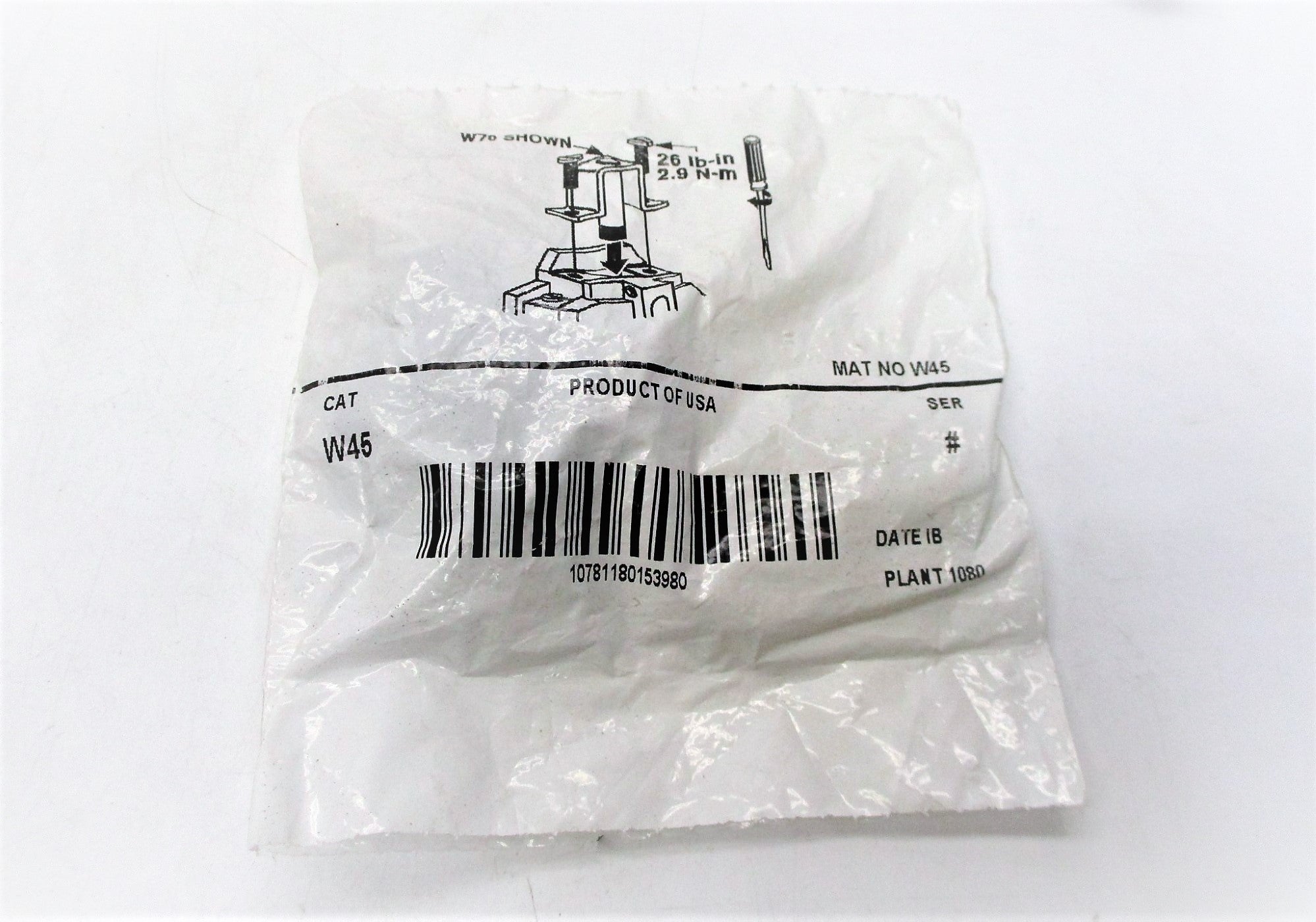 ALLEN BRADLEY W45 NSMP