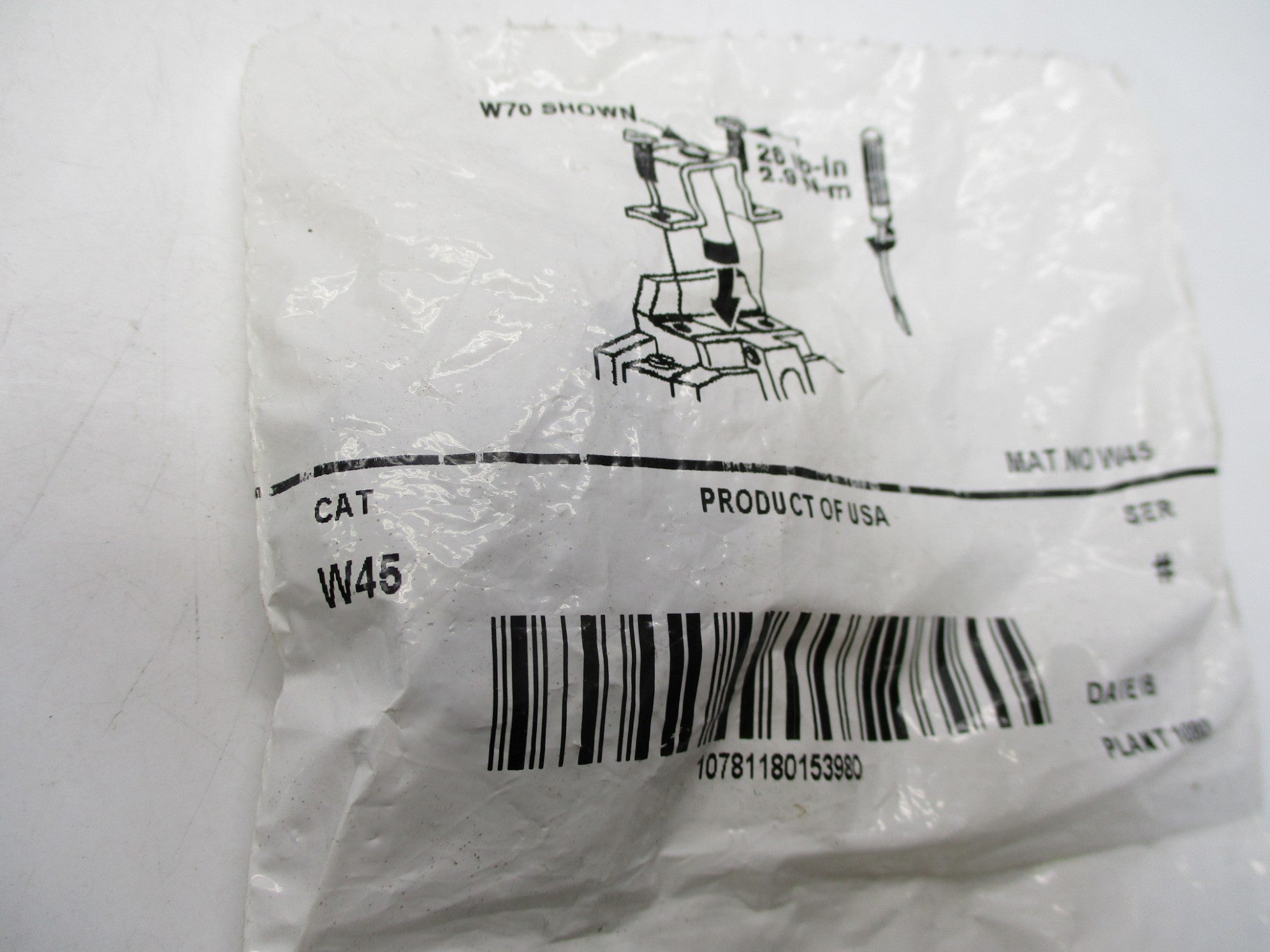 ALLEN BRADLEY W45 NSMP