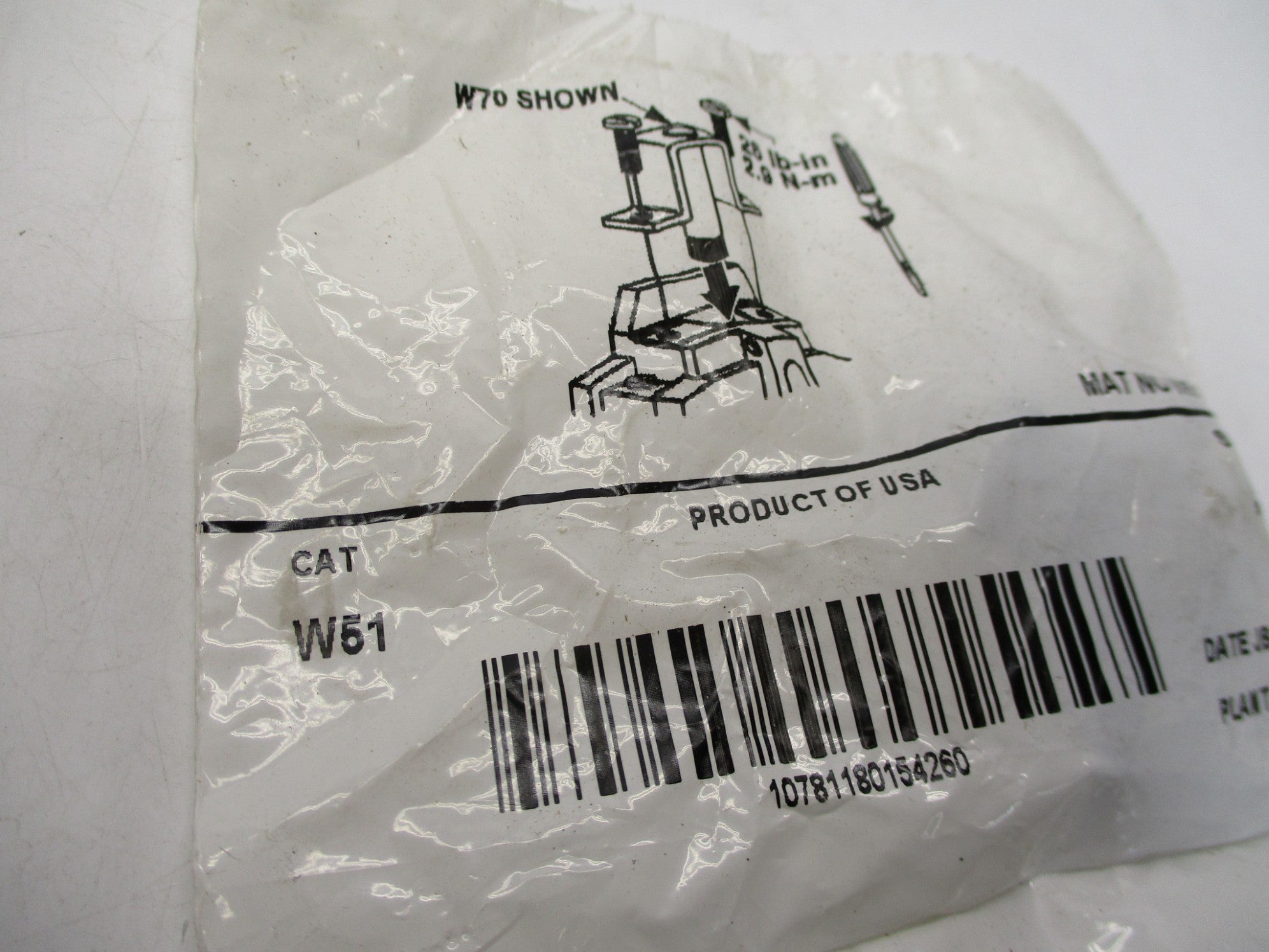 ALLEN BRADLEY W51 (WH) NSMP