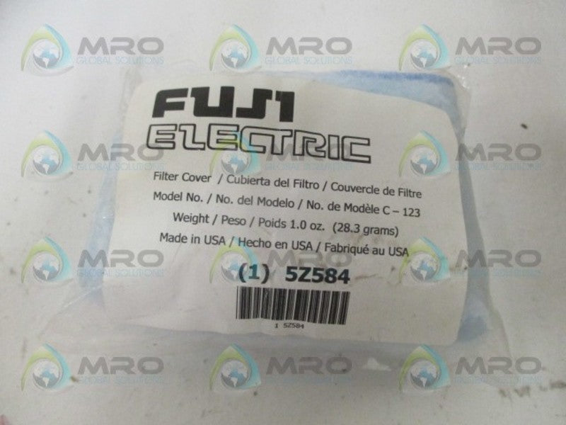 FUJI ELECTRIC 5Z584 FILTER COVER  NSMP
