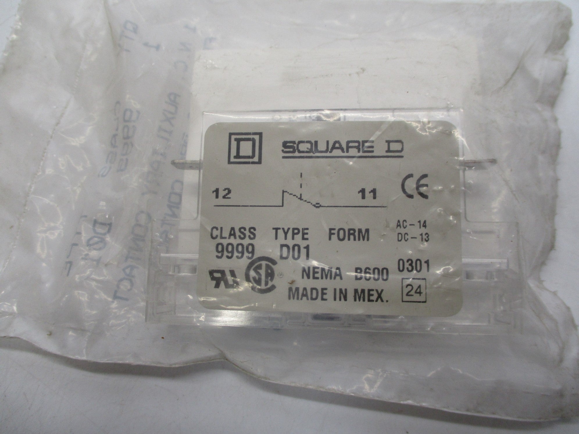 SQUARE D 9999D01 NSMP