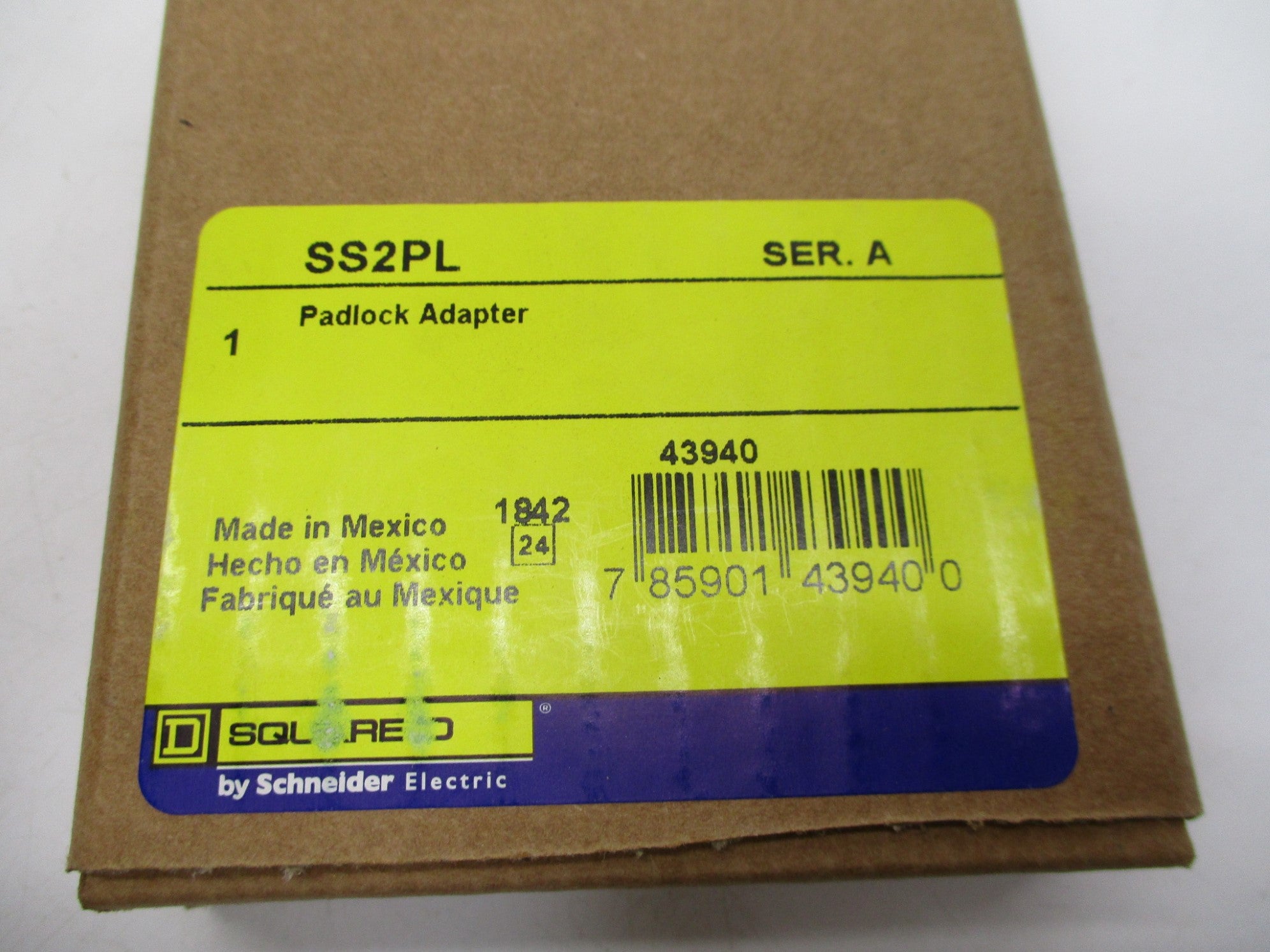 SQUARE D SS2PL SER. A NSMP